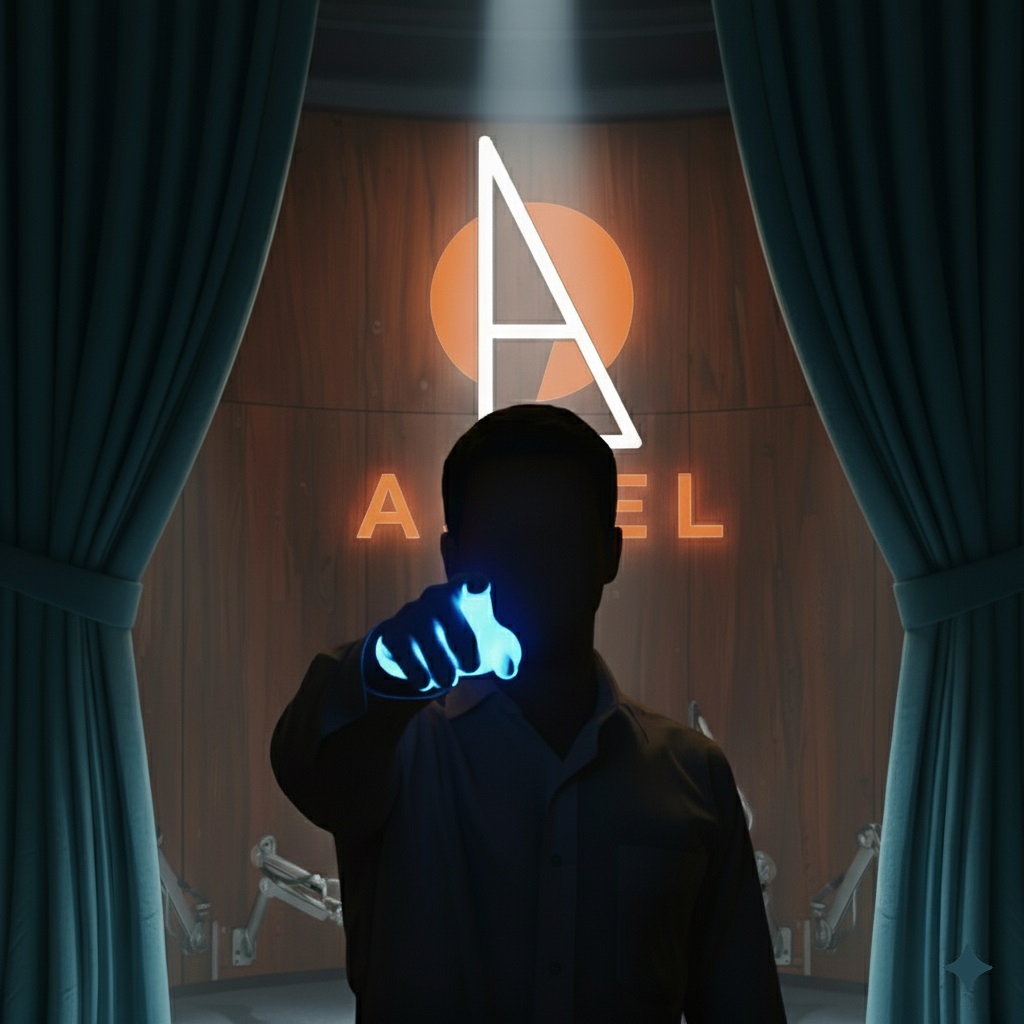 Homme pointant du doigt